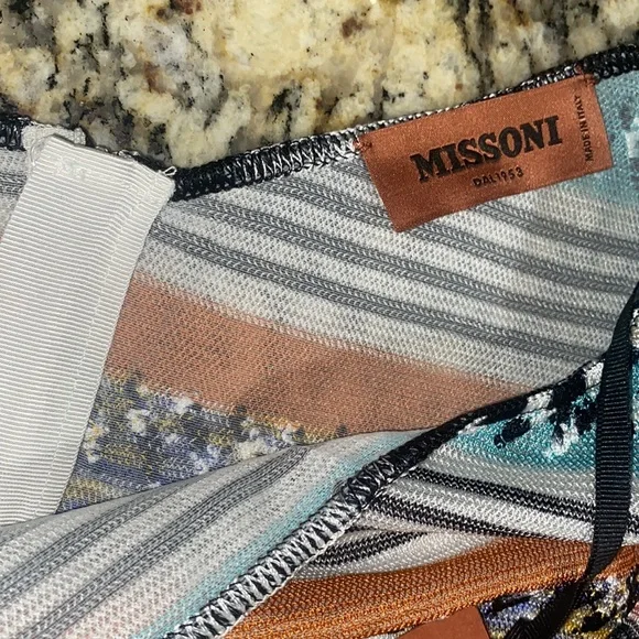 MISSONI Print Mini Dress - Picture 8 of 9